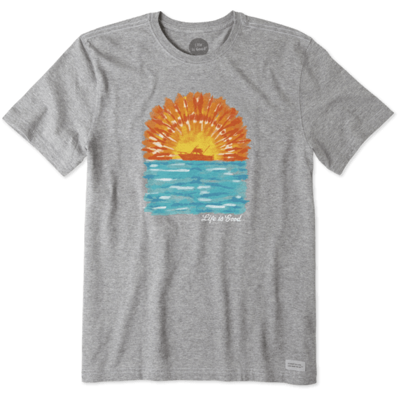 Men's Tie Dye Boating Crusher Tee Men's Tie Dye Boating Crusher Tee
