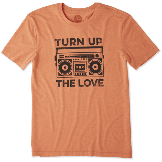 Men's Turn up the Love Cool Tee Men's Turn up the Love Cool Tee