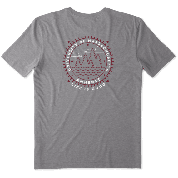 Men's UMass Wander Scene Cool Tee Men's UMass Wander Scene Cool Tee