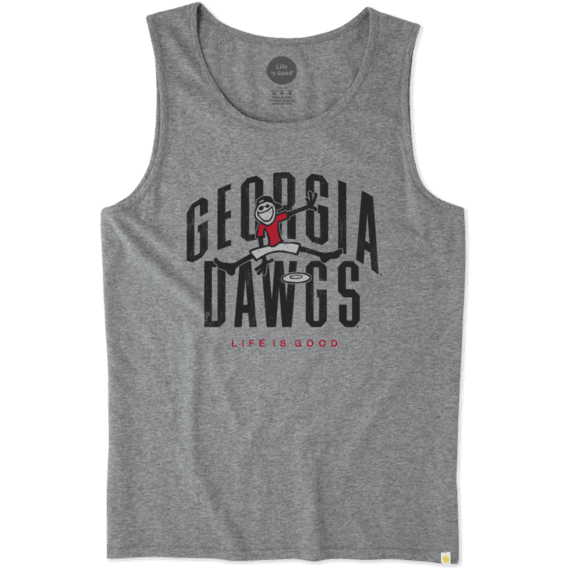 Men's University of Georgia Jake Disc Surfer Tank Men's University of Georgia Jake Disc Surfer Tank