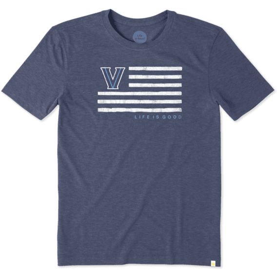 Men's Villanova Flag Cool Tee Men's Villanova Flag Cool Tee