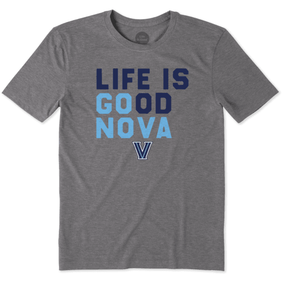 Men's Villanova Wildcats LIG Go Team Cool Tee Men's Villanova Wildcats LIG Go Team Cool Tee