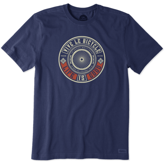 Men's Vive Le Bicycle Crusher Tee Men's Vive Le Bicycle Crusher Tee