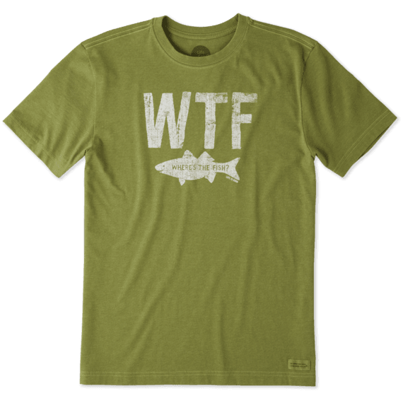 Men's WTF Fish Crusher Tee Men's WTF Fish Crusher Tee