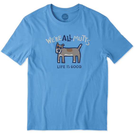 Men's We're All Mutts Smooth Tee Men's We're All Mutts Smooth Tee