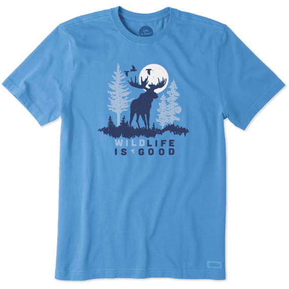 Men's Wildlife Moose Crusher Tee Men's Wildlife Moose Crusher Tee