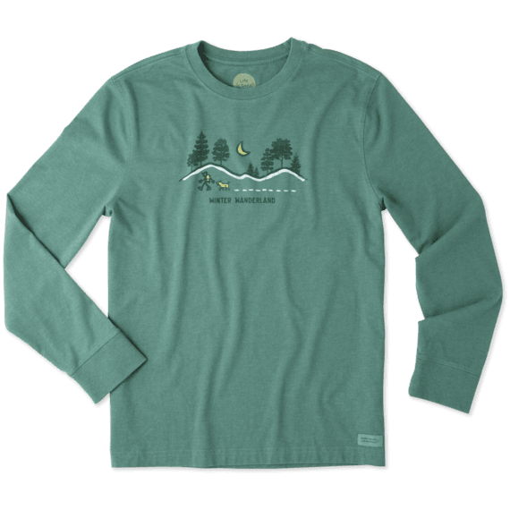 Men's Winter Wanderland Long Sleeve Crusher Tee Men's Winter Wanderland Long Sleeve Crusher Tee