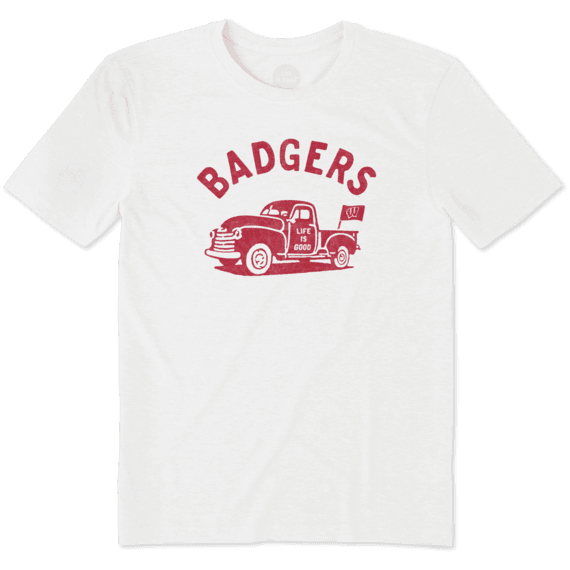 Men's Wisconsin Vintage Truck Cool Tee Men's Wisconsin Vintage Truck Cool Tee