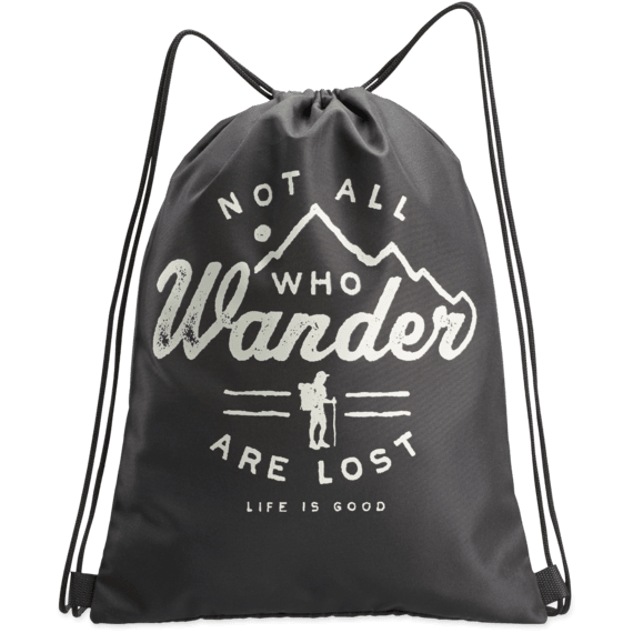 Not all Who Wonder Cinch Sack Not all Who Wonder Cinch Sack