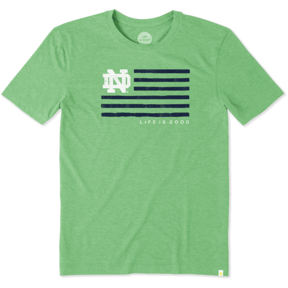 Men's Notre Dame Flag Cool Tee Men's Notre Dame Flag Cool Tee