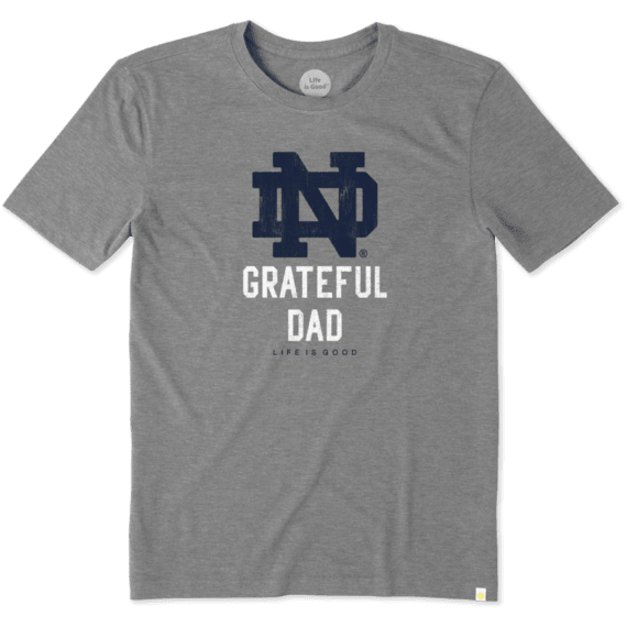 Men's Notre Dame Grateful Dad Cool Tee Men's Notre Dame Grateful Dad Cool Tee
