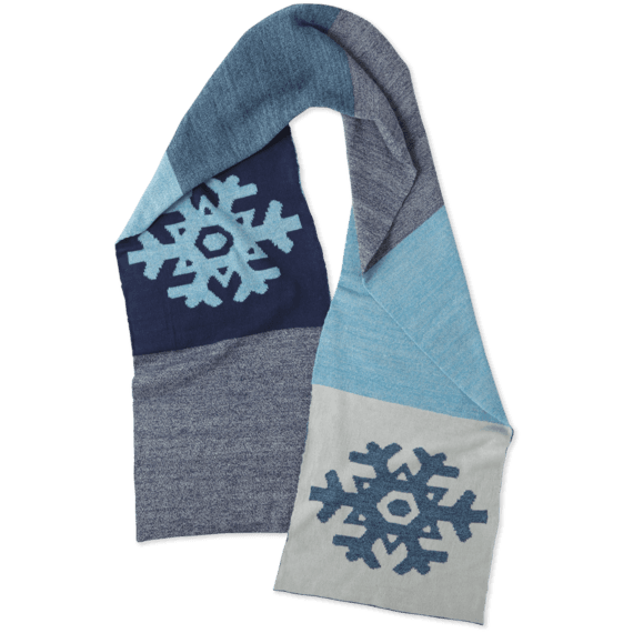 Optimistic Snowflake Scarf Optimistic Snowflake Scarf