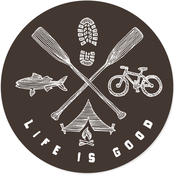 Outdoor Elements Circle Sticker Outdoor Elements Circle Sticker