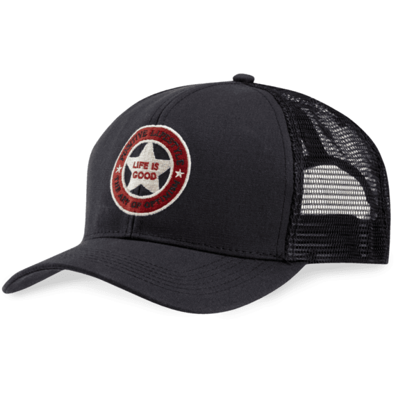 Positive Lifestyle Star Mesh Back Chill Cap Positive Lifestyle Star Mesh Back Chill Cap