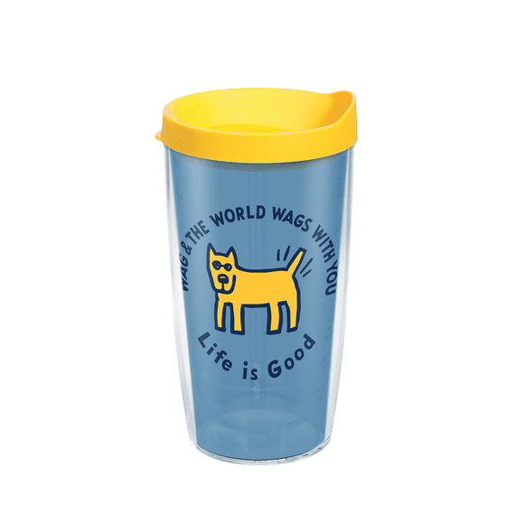 Rocket Wag With You Tervis Tumbler with Lid, 16oz Rocket Wag With You Tervis Tumbler with Lid, 16oz