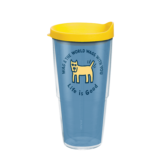 Rocket Wag With You Tervis Tumbler with Lid, 24oz Rocket Wag With You Tervis Tumbler with Lid, 24oz