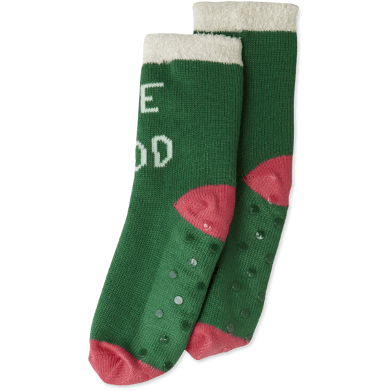Skiing Flamingo Double Snuggle Sock Skiing Flamingo Double Snuggle Sock