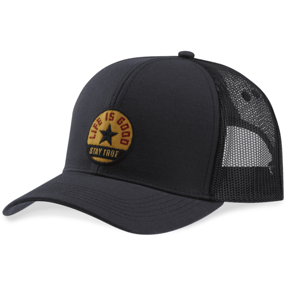 Stay True Star Patch Hard Mesh Back Cap Stay True Star Patch Hard Mesh Back Cap