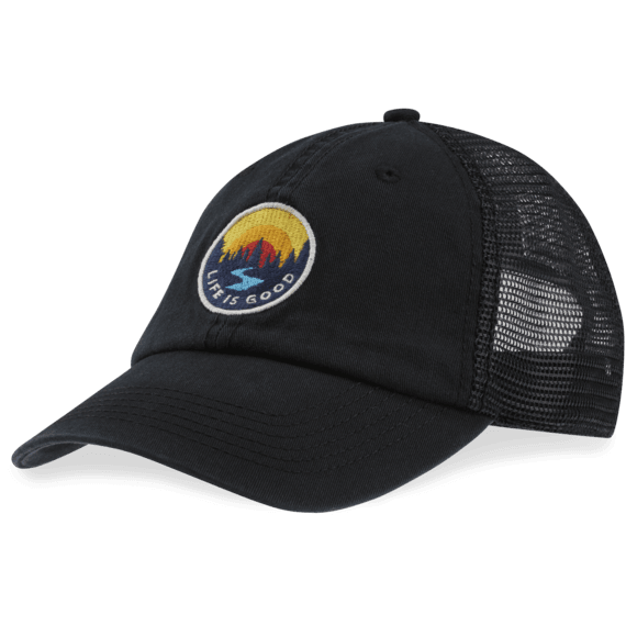Sunset Creek Patch Soft Mesh Back Cap Sunset Creek Patch Soft Mesh Back Cap