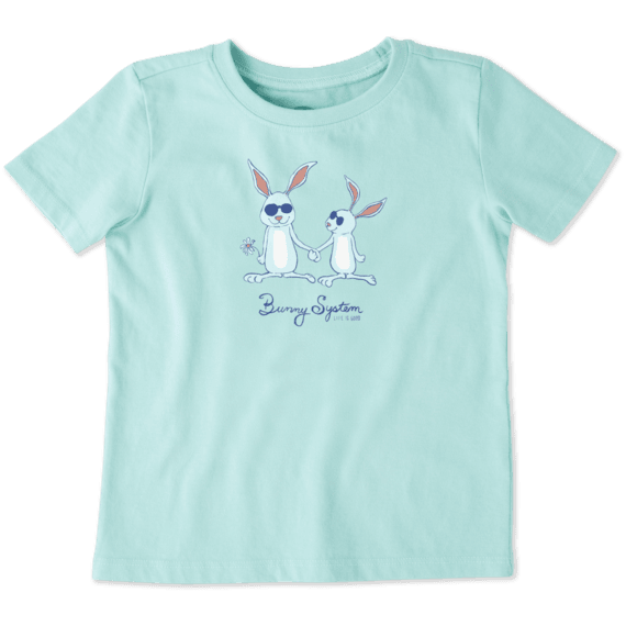 Toddlers Bunny System Crusher Tee Crew Toddlers Bunny System Crusher Tee Crew