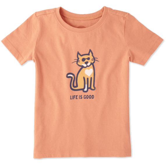 Toddlers Cat Love Crusher Tee Toddlers Cat Love Crusher Tee