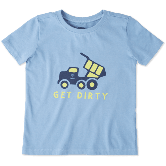 Toddlers Get Dirty Crusher Tee Crew Toddlers Get Dirty Crusher Tee Crew