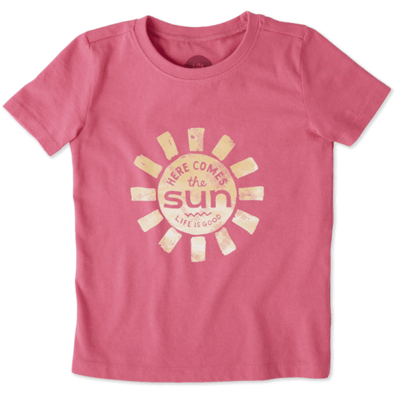 Toddlers Here Comes the Sun Crusher Tee Crew Toddlers Here Comes the Sun Crusher Tee Crew