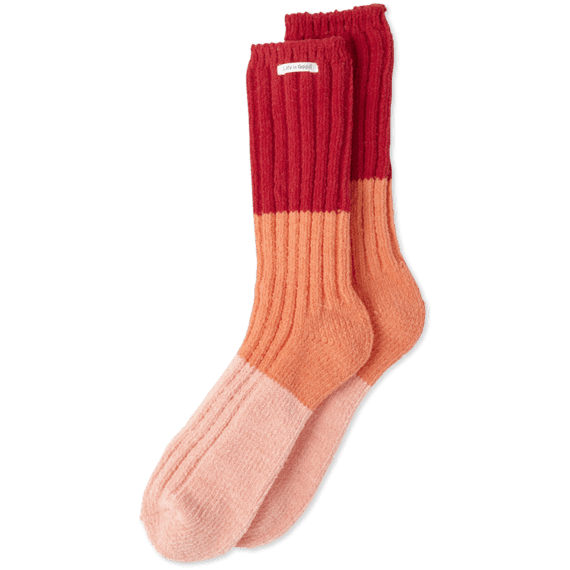Tricolor Chenille Socks Tricolor Chenille Socks