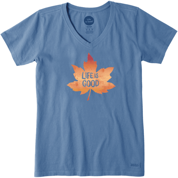 Women's Maple Leaf Crusher Vee Women's Maple Leaf Crusher Vee