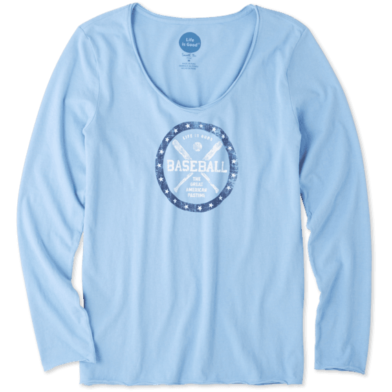 Women's American Pastime Long Sleeve Smooth Tee Women's American Pastime Long Sleeve Smooth Tee