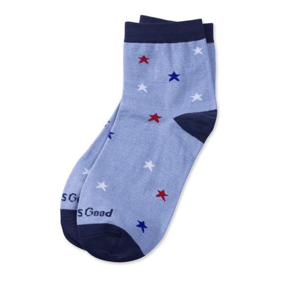 Women's Americana Stars Anklet Socks Women's Americana Stars Anklet Socks
