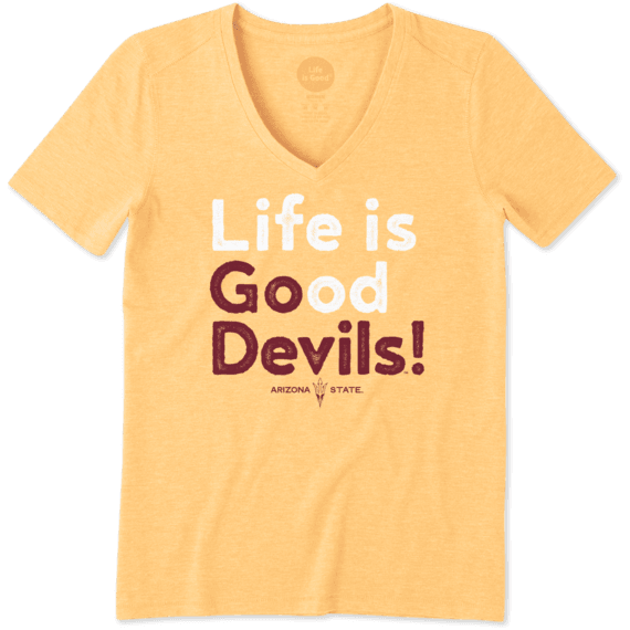 Women's Arizona State Life is Good Cool Vee Women's Arizona State Life is Good Cool Vee