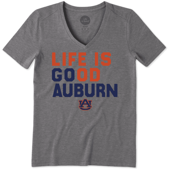 Women's Auburn Tigers LIG Go Team Cool Vee Women's Auburn Tigers LIG Go Team Cool Vee