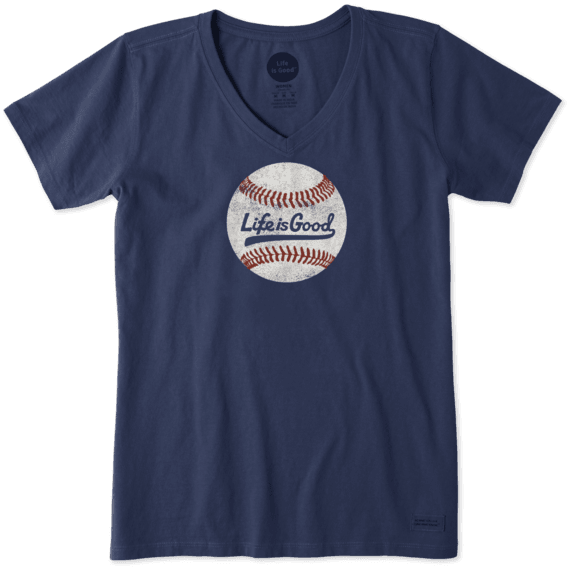Women's Ballyard Baseball Crusher Vee Women's Ballyard Baseball Crusher Vee