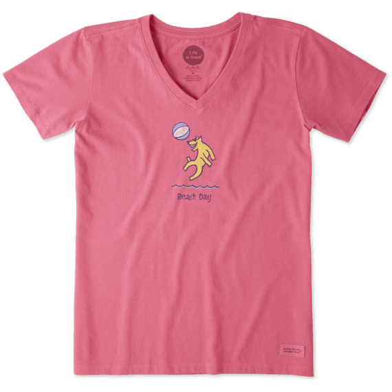 Women's Beach Day Rocket Crusher Vee Women's Beach Day Rocket Crusher Vee