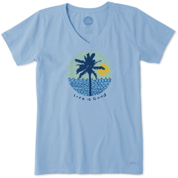Women's Beach Patterns Crusher Vee Women's Beach Patterns Crusher Vee