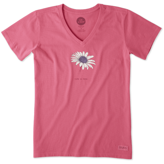 Women's Beautiful Daisy Crusher Vee Women's Beautiful Daisy Crusher Vee