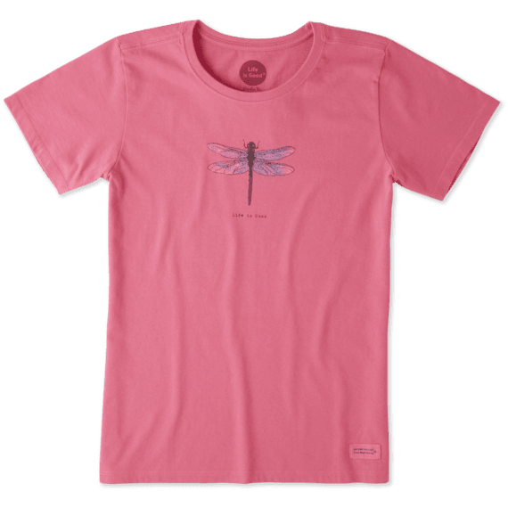 Women's Beautiful Dragonfly Crusher Tee Women's Beautiful Dragonfly Crusher Tee