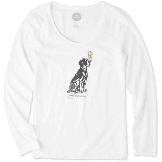 Women's Best Friends Long Sleeve Smooth Tee Women's Best Friends Long Sleeve Smooth Tee