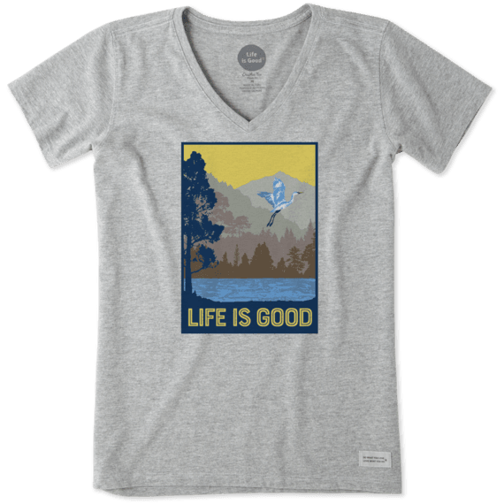 Women's Blue Heron Crusher Vee Women's Blue Heron Crusher Vee