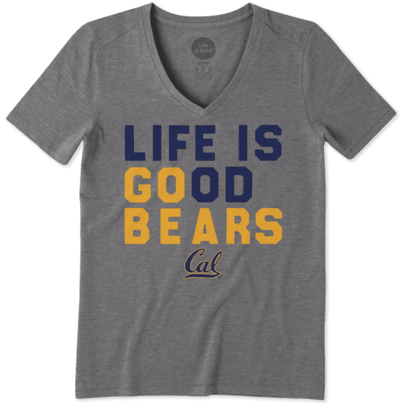 Women's California Golden Bears LIG Go Team Cool Vee Women's California Golden Bears LIG Go Team Cool Vee