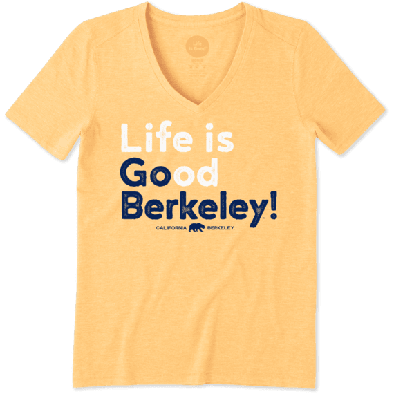 Women's California Life is Good Cool Vee Women's California Life is Good Cool Vee