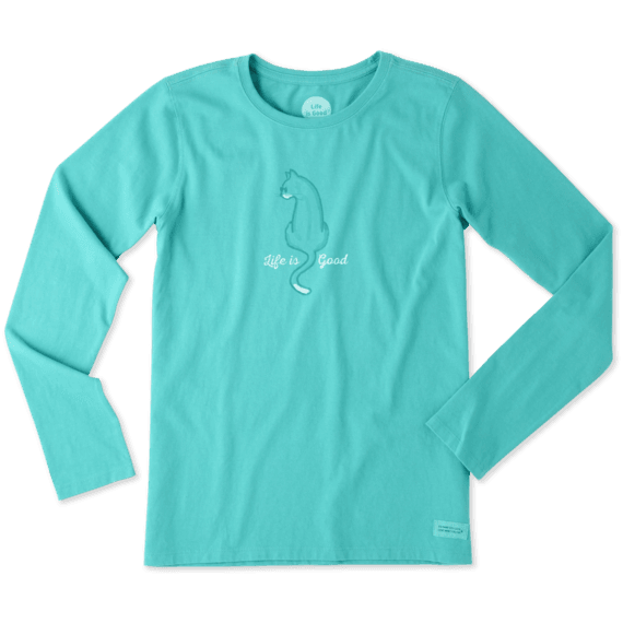 Women's Cat Back LIG Long Sleeve Crusher Tee Women's Cat Back LIG Long Sleeve Crusher Tee