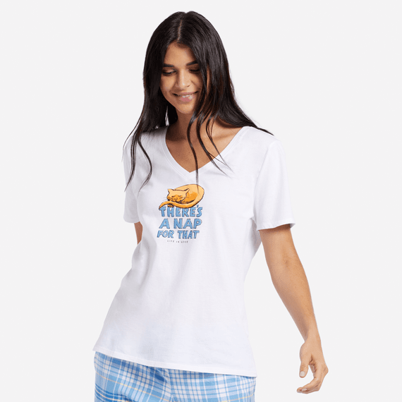 Women's Cat Nap Sleep Vee Women's Cat Nap Sleep Vee