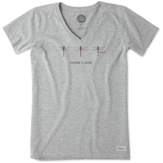 Women's Change Three Dragonflies Crusher Vee Women's Change Three Dragonflies Crusher Vee