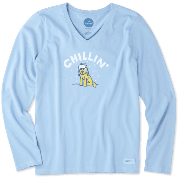 Women's Chillin' Rocket Long Sleeve Crusher Vee Women's Chillin' Rocket Long Sleeve Crusher Vee