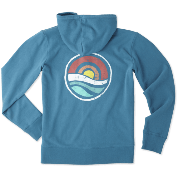 Women's Circle Ocean Go-To Zip Hoodie Women's Circle Ocean Go-To Zip Hoodie