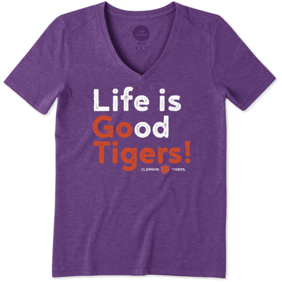 Women's Clemson Go Team Cool Vee Women's Clemson Go Team Cool Vee