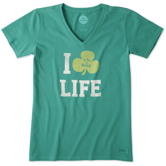 Women's Clover Life Crusher Vee Women's Clover Life Crusher Vee