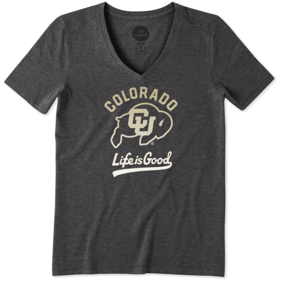 Women's Colorado Buffaloes Gradient Tailwhip Cool Vee Women's Colorado Buffaloes Gradient Tailwhip Cool Vee